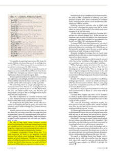 Convergence Comments on Administration M&A